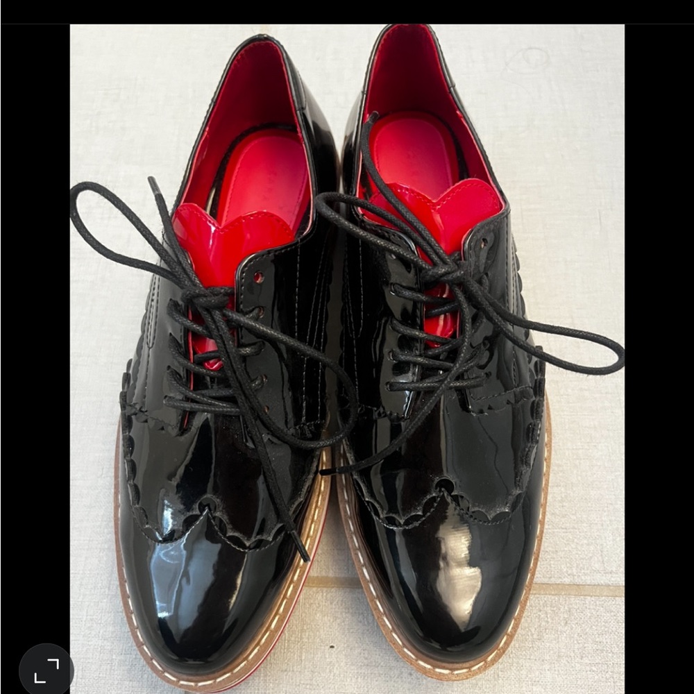 Zara Loafers with heart tongue detail